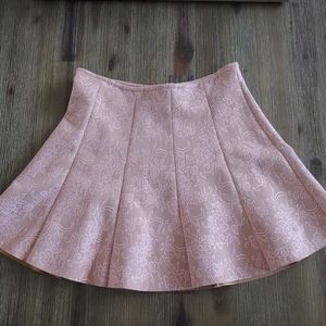 Pink skirt